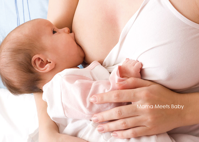 母乳を飲んでいる赤ちゃん｜不妊治療HP